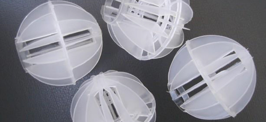 Application of Multi sided Hollow Ball Filler and Active Decontamination System
